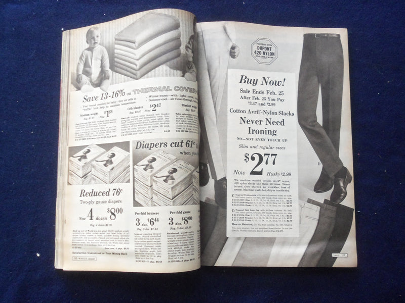 1967 WINTER MONTGOMERY WARD CATALOG - KANSAS CITY, MISSOURI - J 8476