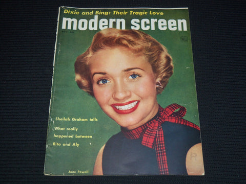 1952 NOVEMBER MODERN SCREEN MAGAZINE - JANE POWELL COVER - E 12289