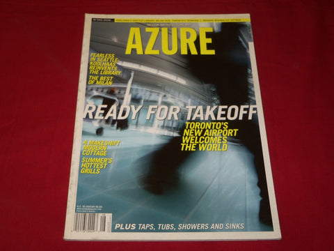 2004 JULY/AUGUST AZURE MAGAZINE - READY FOR TAKEOFF - ARCHITECTURE - RC 705