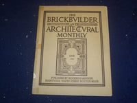 1906 JUNE THE BRICKBUILDER MAGAZINE - AN ARCHITECTURAL MONTHLY - ST 528K