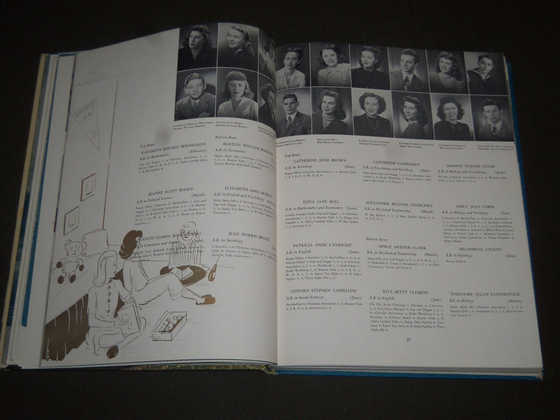 1949 L'AGENDA BUCKNELL UNIVERSITY YEARBOOK - LEWISBURG, PA - PHOTOS - YB 938