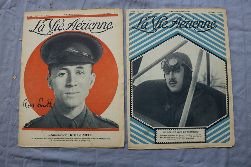 1920 LA VIE AERIENNE MAGAZINE - FRENCH - LOT OF 15 - O 3858