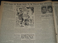 1946 OCTOBER 15 PANAMA STAR & HERALD - 11 NAZI LEADERS TO HANG TOMORROW- NT 7536