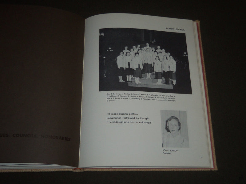1960 THE LOG BEAVER COLLEGE YEARBOOK - JENKINTOWN, PA - GREAT PHOTOS - YB 1242