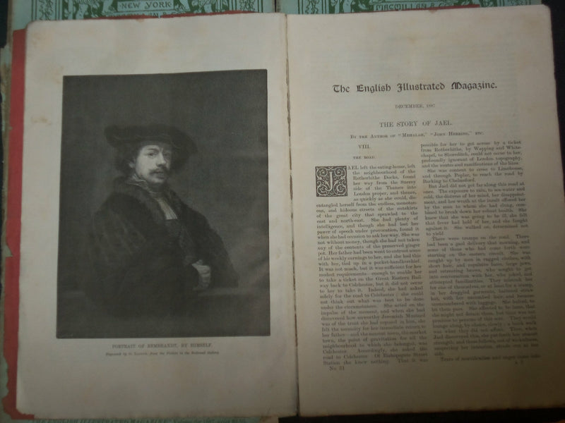 1887 THE ENGLISH ILLUSTRATED MAGAZINE - LOT OF 11 DIFFERENT - WR 1158J