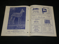 1964 NOV 7 BALTIMORE CLIPPERS - HERSHEY BEARS HOCKEY PROGRAM - RATELLE - J 6084