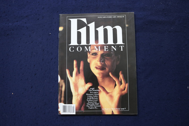 1989 JANUARY-FEBRUARY FILM COMMENT MAGAZINE - HARVEY FIERSTEIN COVER - E 19056