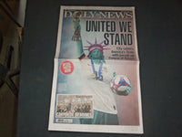 2019 JULY 10 NEW YORK DAILY NEWS NEWSPAPER -NYC U.S. WOMEN'S SOCCER TEAM PARADE