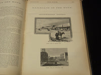1883-1884 THE HOUR MAGAZINE BOUND VOLUME LOT OF 2 - NEW YORK - KD 3340K