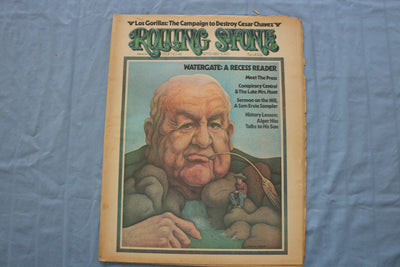 1973 SEPTEMBER 13 ROLLING STONE MAGAZINE - WATERGATE - SAM ERVIN - E 26464