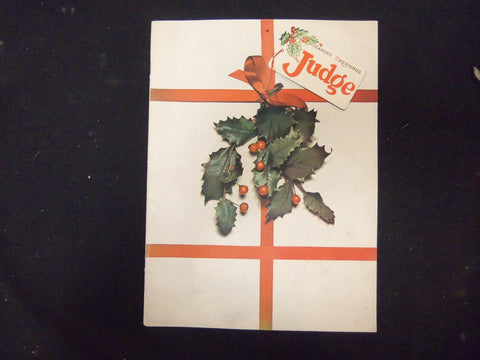1926 DECEMBER 4 JUDGE MAGAZINE - NICE ILLUSTRATIONS, STORIES AND ADS - ST 3851