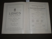 1930 STAMFORD JUNIOR LEAGUE FOLLIES PROGRAM - NICE PHOTOS - J 2432