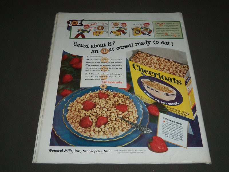 1945 MAY 5 THE SATURDAY EVENING POST MAGAZINE - ILLUSTRATED COVER - SP 352