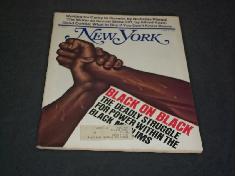 1975 JUNE 9 NEW YORK MAGAZINE - BLACK ON BLACK - SP 3843