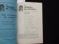 1939 SUMMER THE MODERN QUARTERLY MAGAZINE - BLACK SLAVERY IN AMERICA - J 9994