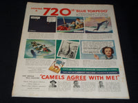 1938 AUGUST 27 COLLIER'S MAGAZINE - BEAUTIFUL ILLUSTRATED COVER - E 5024
