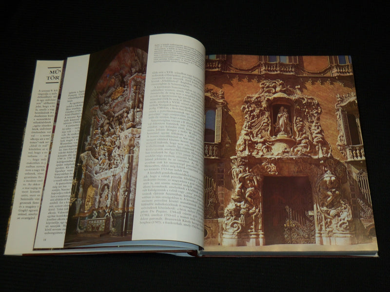 1989 A ROKOKOTOL 1900-IG MUVESZET TORTENETE HARDCOVER BOOK - R 720X
