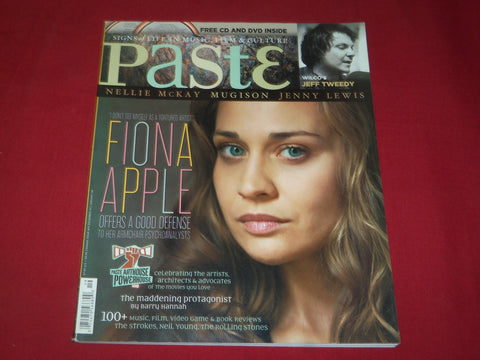 2005 DECEMBER/2006 JANUARY PASTE MAGAZINE - FIONA APPLE COVER - RC 1344