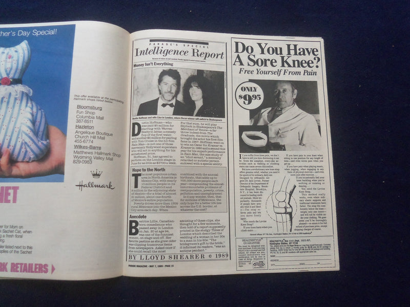 1989 MAY 7 SUNDAY INDEPENDENT PARADE MAGAZINE-WILKES-BARRE-DANNY DEVITO- NP 6209