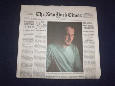2023 JUNE 21 NEW YORK TIMES - JUDEGE MISMISSES BAN IN ARKANSAS FOR GENDER CARE