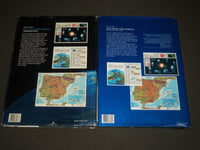 1989-1990 READER'S DIGEST ATLAS OF THE WORLD BOOK LOT OF 2 - KD 4061