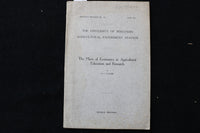 1911 UNIVERSITY OF WISCONSIN AGRICULTURAL EXPERIMENT STATION SOFTCOVER - K 3010