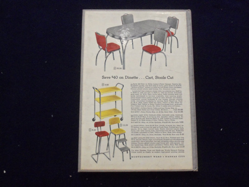 1953 MIDSPRING MONTGOMERY WARD SALE BOOK CATALOG-HARDCOVER-KANSAS CITY,MO-J 8491