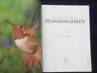 2009 THE COMPLETE BOOK OF HUMMINGBIRDS SOFTCOVER BOOK BY TONY TILFORD - KD 8822