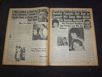 1965 MAY 30 NATIONAL ENQUIRER NEWSPAPER - 16-YEAR OLD SLAVER OF 2 WOMEN- NP 7387