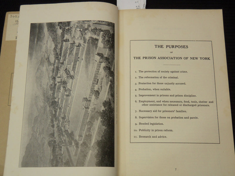 1917 NEW YORK TREATMENT OF DELINQUENTS -73RD ANNUAL PRISON ASSOC. REPORT- K 2701