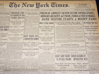 1923 JANUARY 20 NEW YORK TIMES - HOODED BAND REAPPEARS IN MOREHOUSE - NT 7907