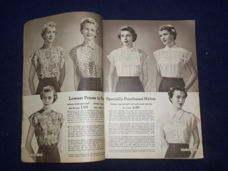 1949 MONTGOMERY WARD JUNE-JULY SALE BOOK CATALOG-SOFTCOVER -ST. PAUL, MN- J 9315