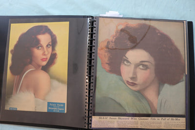 SUSAN HAYWARD SCRAPBOOK - #18