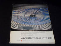 1975 APRIL ARCHITECTURAL RECORD MAGAZINE - STORES & SHOPS FRONT COVER - E 998