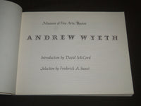 1970 ANDREW WYETH BOSTON MUSEUM SOFTCOVER BOOK - KD 4283