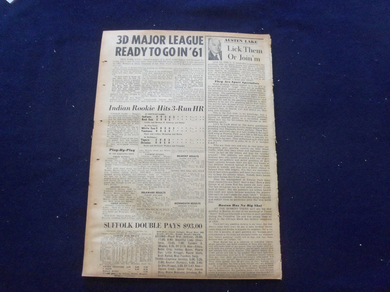 1959 JUNE 18 BOSTON AMERICAN NEWSPAPER - ETHEL BARRYMORE DIES AT 79 - NP 6222