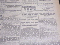 1925 DECEMBER 19 NEW YORK TIMES - MOVE IN CONGRESS TO AID MITCHELL - NT 5400