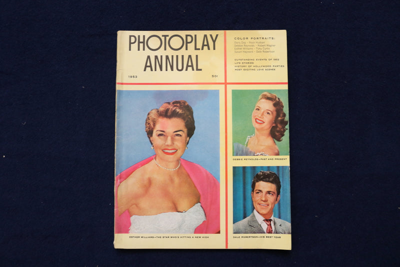 1953 PHOTOPLAY ANNUAL MAGAZINE - ESTHER WILLIAMS COVER - E 19224