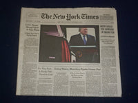 2019 NOVEMBER 9 NEW YORK TIMES - BOLTON DANGLES VITAL KNOWLEDGE OF UKRAINE PUSH