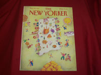 1987 NOVEMBER 30 NEW YORKER MAGAZINE FRONT COVER ONLY - GREAT ART FOR FRAMING
