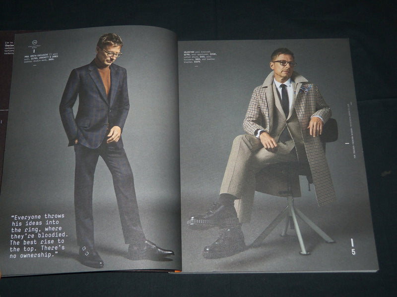 2015 FALL BARNEYS MAN BOOK ISSUE NO. 1 - THE WINDOW - CHARLES RENFRO - D 377