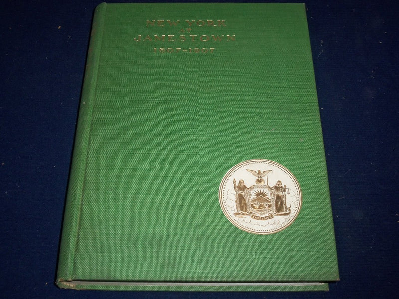 1909 NEW YORK AT THE JAMESTOWN EXPOSITION NORFOLK VIRGINIA BOOK - KD 1030