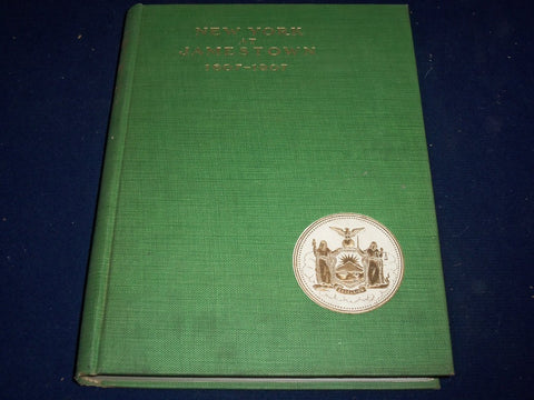 1909 NEW YORK AT THE JAMESTOWN EXPOSITION NORFOLK VIRGINIA BOOK - KD 1030
