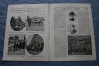 1914 MAY 30 LE MONDE ILLUSTRE MAGAZINE -LE VOYAGE DU PRESIDENT- FRENCH - NP 8434