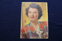1944 JUNE 18 CHICAGO TRIBUNE MAGAZINE - RUTH HUSSEY COVER - E 22813