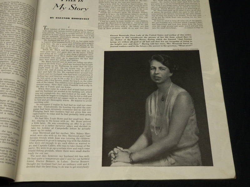 1938 JANUARY LADIES HOME JOURNAL MAGAZINE - BEAUTIFUL FRONT COVER - F 327