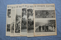 1920-1928 LE PATRIOTE ILLUSTRE MAGAZINE - FRENCH - LOT OF 56 - O 3849