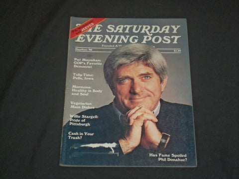 1980 MAY/JUNE THE SATURDAY EVENING POST MAGAZINE - PHIL DONAHUE COVER - B 1075