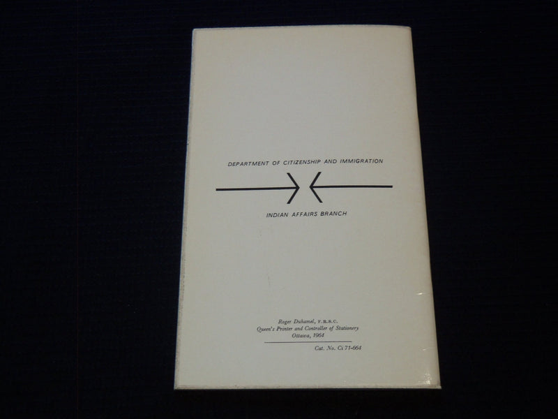 1964 THE INDIAN IN TRANSITION - INDIAN EDUCATION BOOK - J 7375