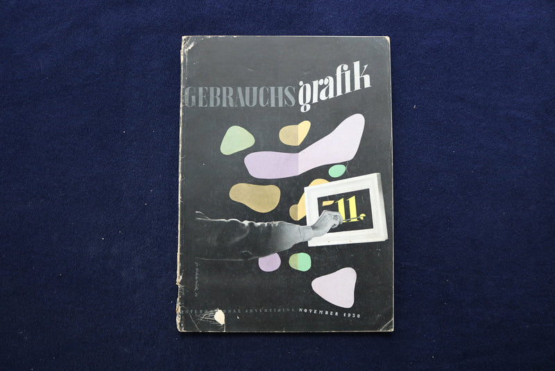 1950 NOVEMBER GEBRAUCHS GRAPHIK MAGAZINE - GERMAN/ENGLISH TEXT - E 11230